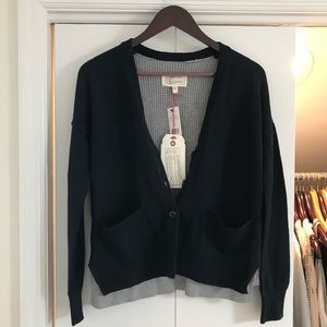 NWT Current/Elliott Color Block Cardigan